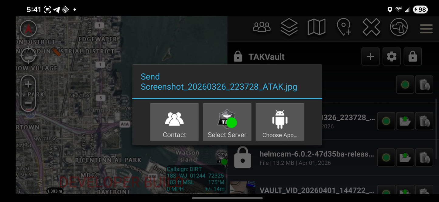TAKVault - Secure ATAK File Management Plugin
