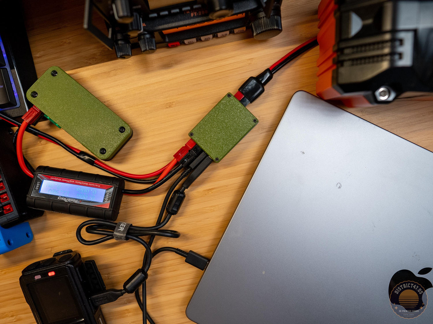 Anderson Powerpole Distribution Block with 60watt PD USB-C and USB-A port