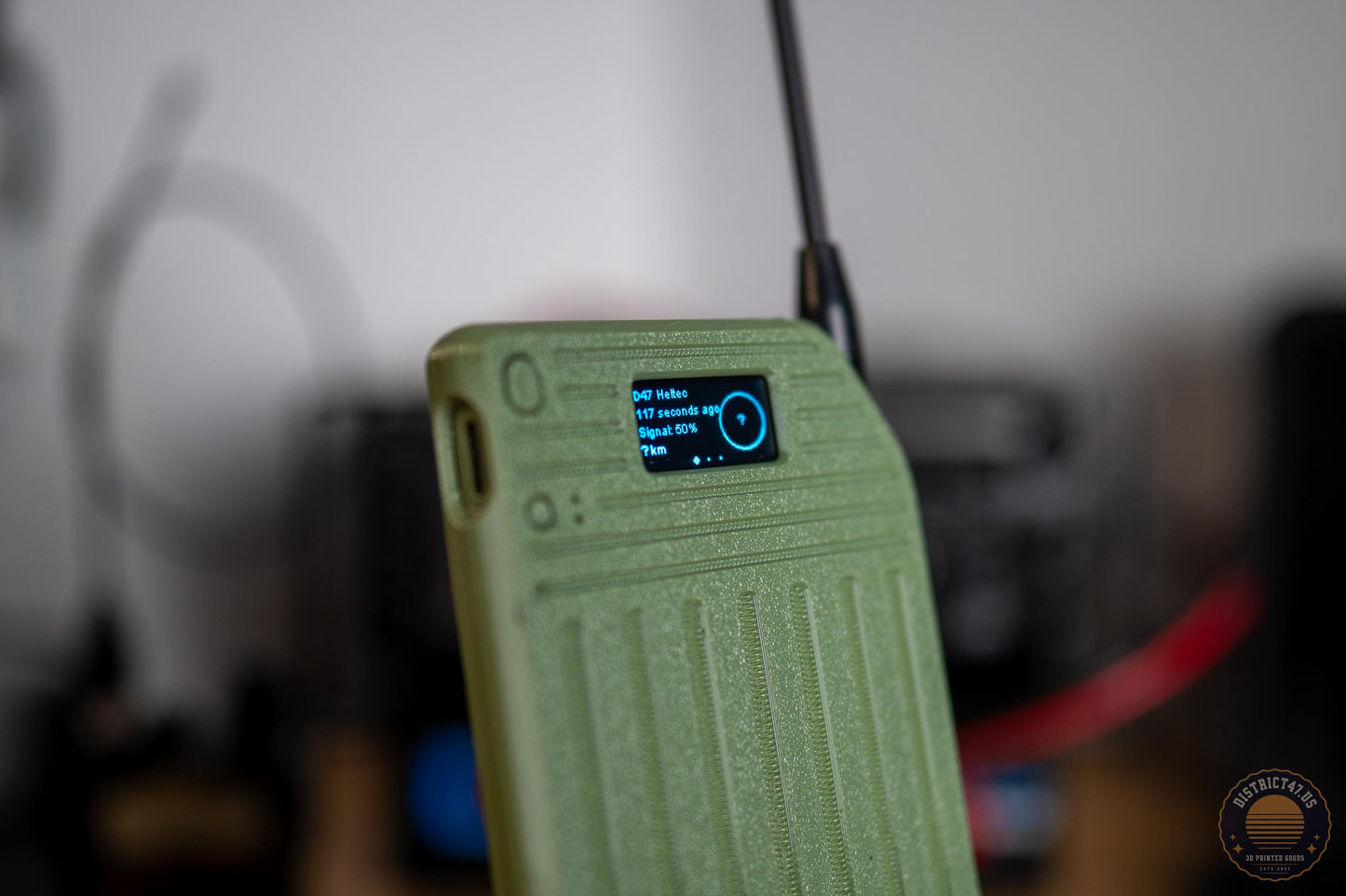 Meshtastic Portable Node with 10,000mah battery and upgraded antenna