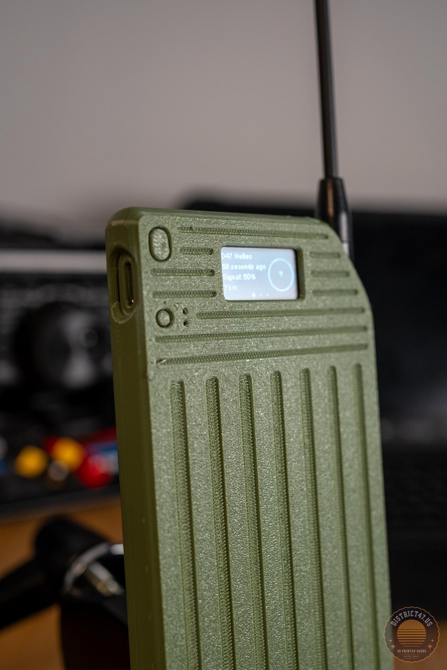 Meshtastic Portable Node with 10,000mah battery and upgraded antenna