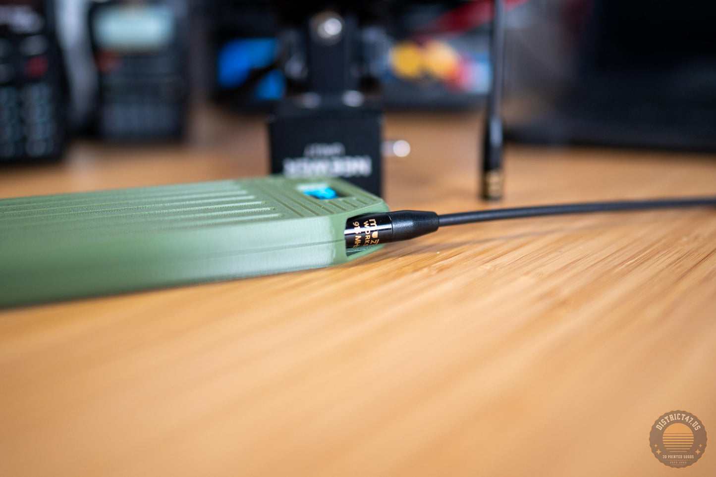 Meshtastic Portable Node with 10,000mah battery and upgraded antenna