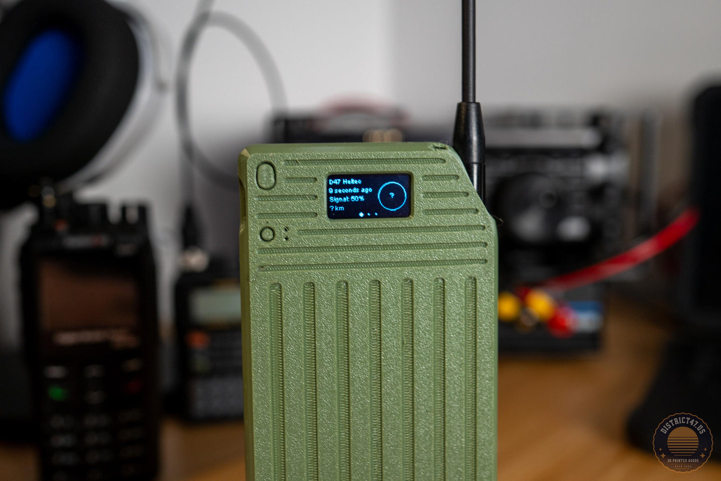 Meshtastic Portable Node with 10,000mah battery and upgraded antenna