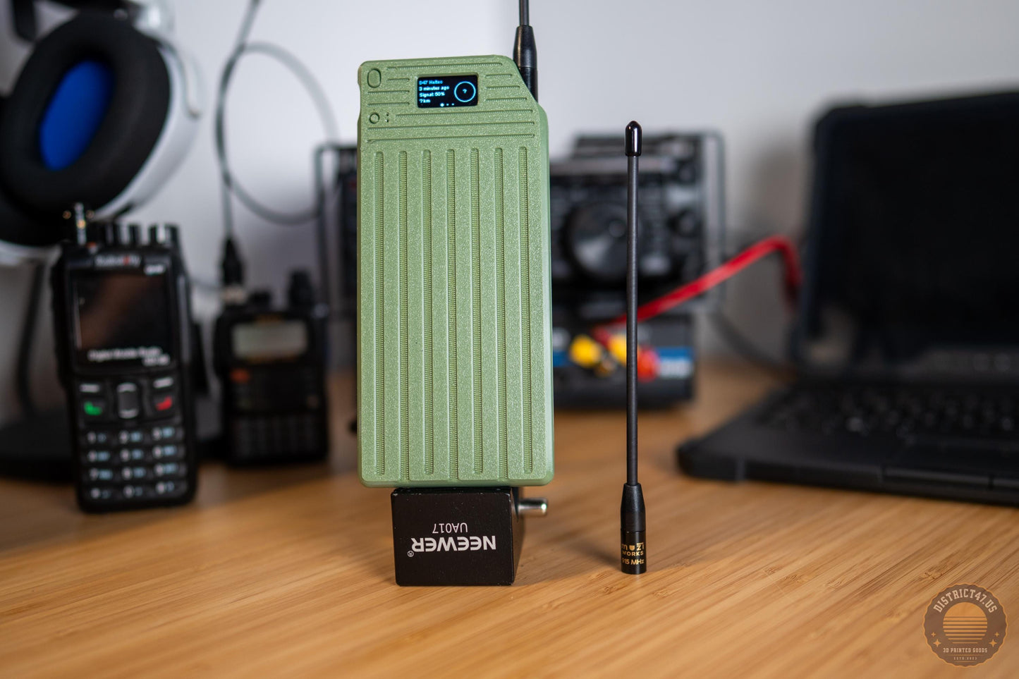 Meshtastic Portable Node with 10,000mah battery and upgraded antenna