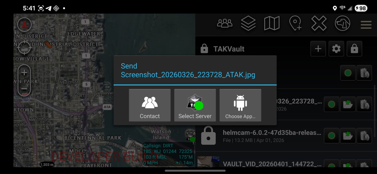 TAKVault - Secure ATAK File Management Plugin