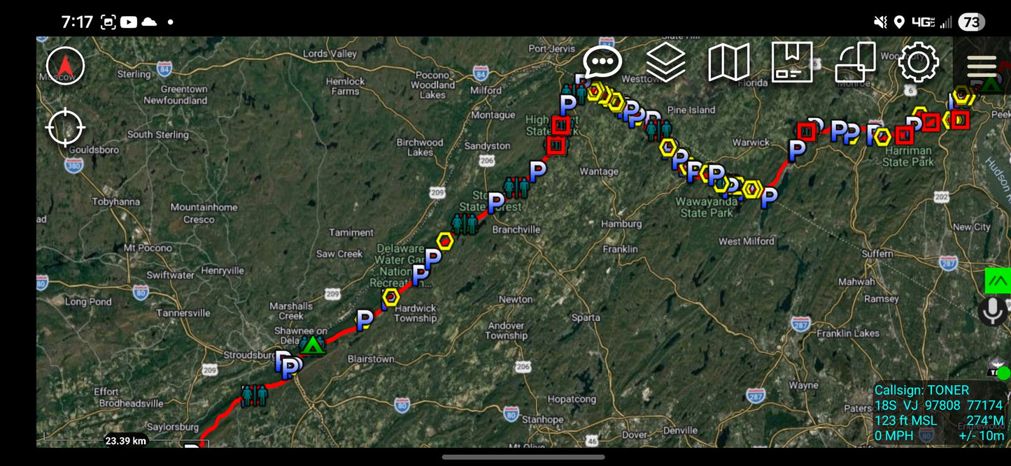 FREE: Appalachian Trail ATAK Overlay — 1,717 Waypoints, Categorized and Ready to Load
