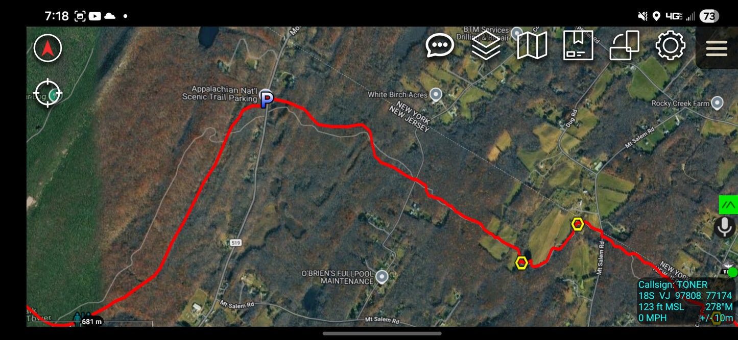 FREE: Appalachian Trail ATAK Overlay — 1,717 Waypoints, Categorized and Ready to Load