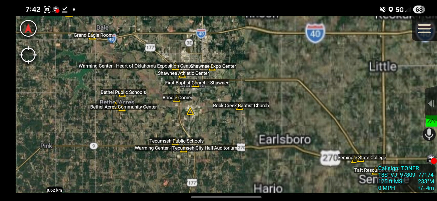 🛟 FEMA Emergency Shelters – Nationwide KMZ Map Package