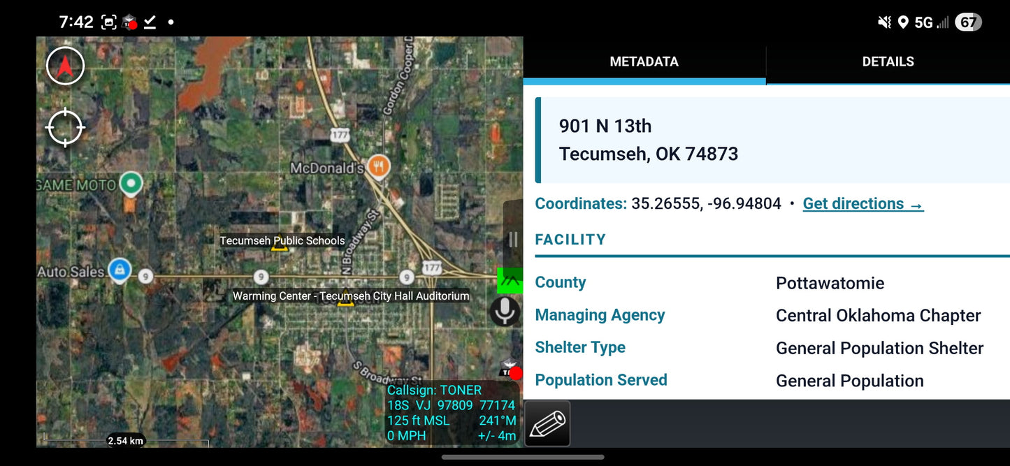🛟 FEMA Emergency Shelters – Nationwide KMZ Map Package