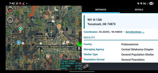 🛟 FEMA Emergency Shelters – Nationwide KMZ Map Package