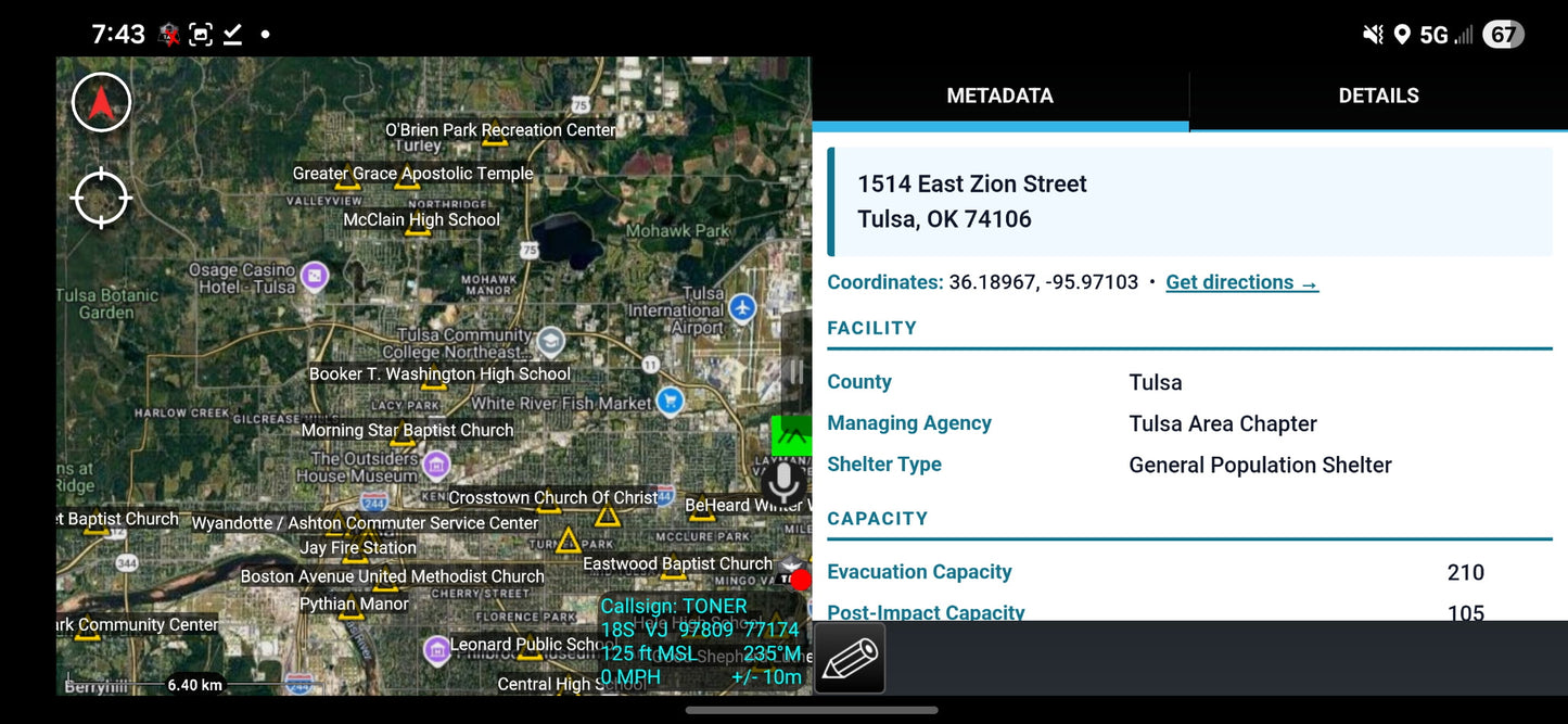 🛟 FEMA Emergency Shelters – Nationwide KMZ Map Package