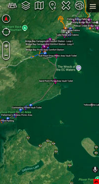 US National Parks Field Guide KMZ File Compative with ATAK And TAKaware