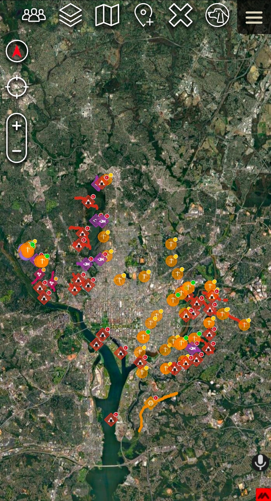 Water Intel — ATAK Data Package | Springs, Wells, Dams & EPA Impaired Waters