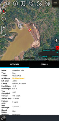 Water Intel — ATAK Data Package | Springs, Wells, Dams & EPA Impaired Waters