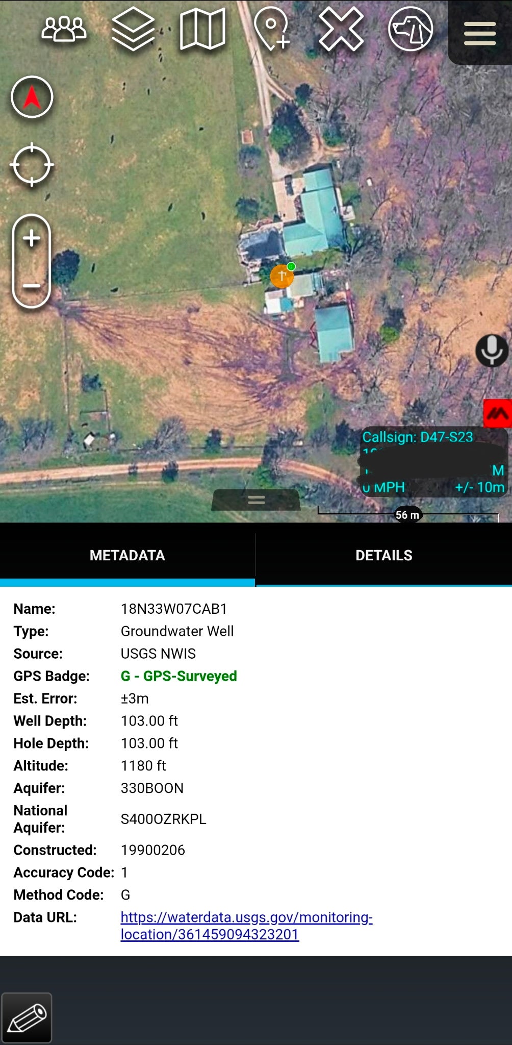 Water Intel — ATAK Data Package | Springs, Wells, Dams & EPA Impaired Waters