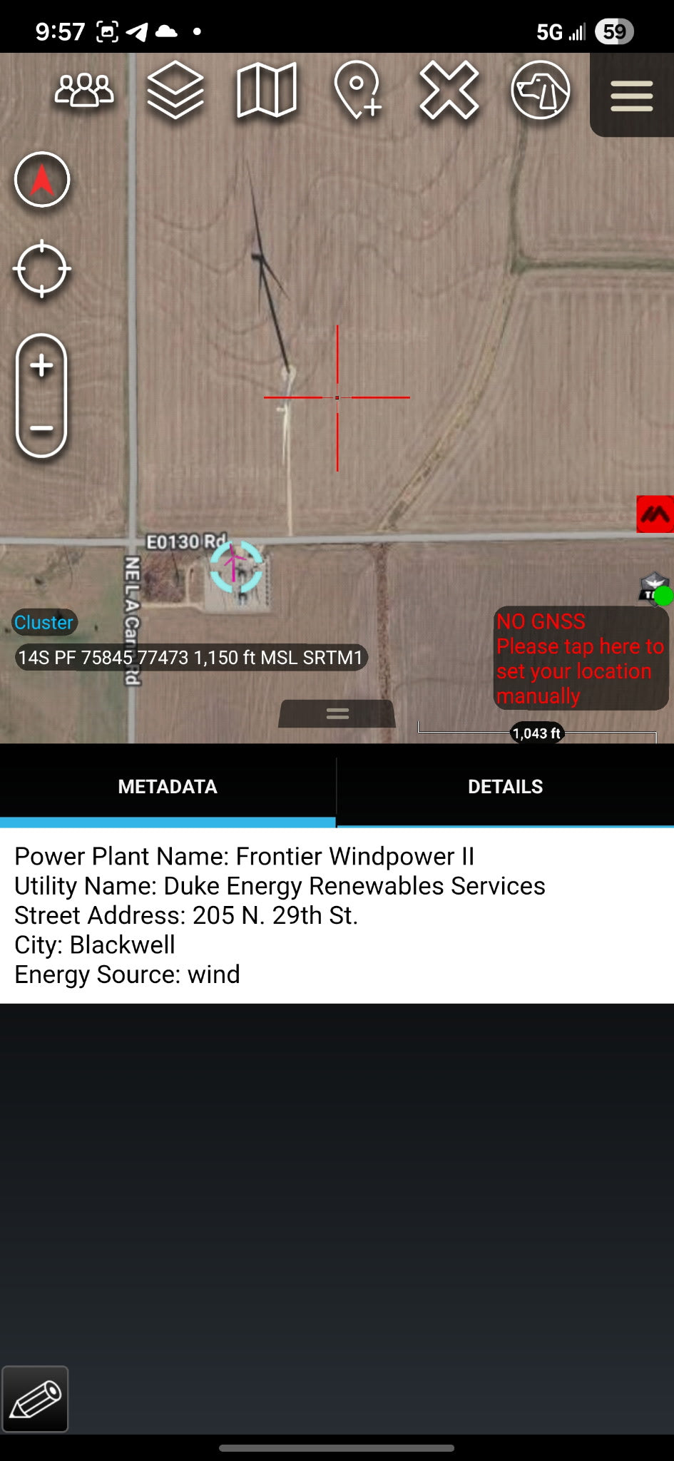 ATAK Critical Power Infrastructure Data Package