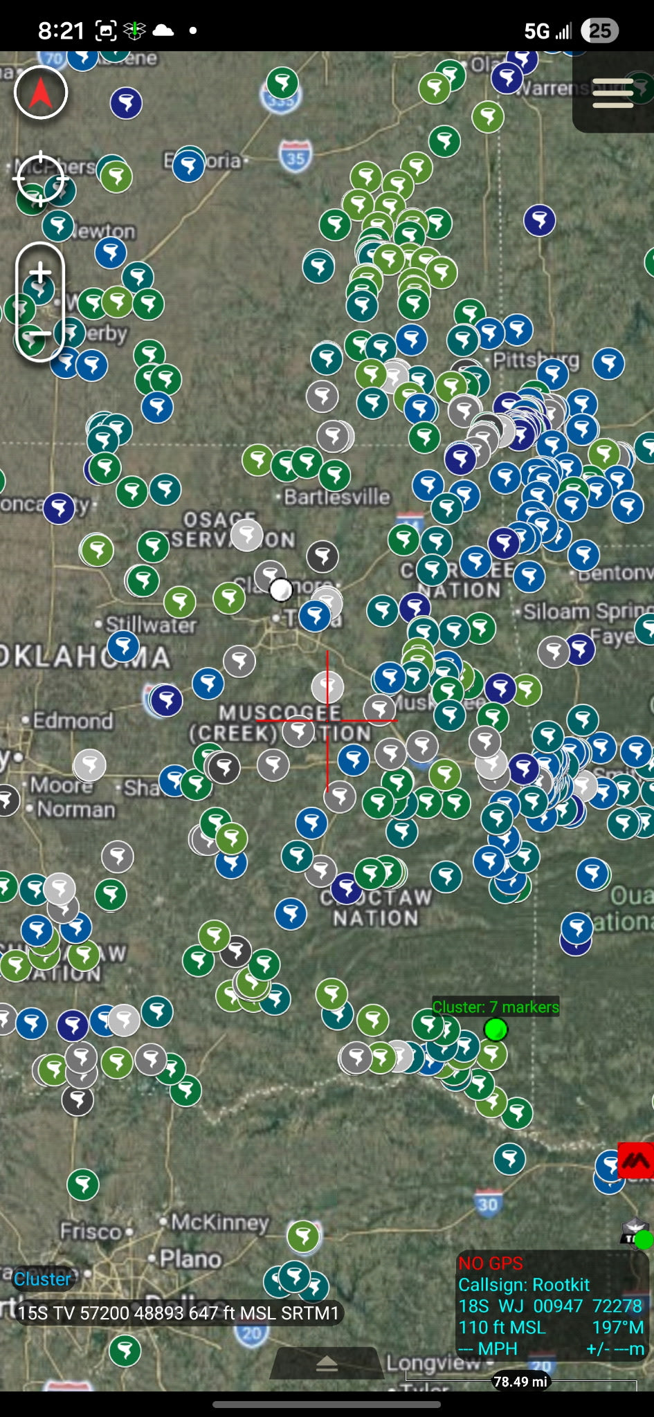 FREE ATAK/TAK Aware (iPhone) Public Tornado Shelter Map