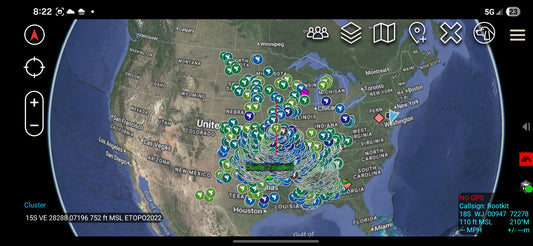 FREE ATAK/TAK Aware (iPhone) Public Tornado Shelter Map
