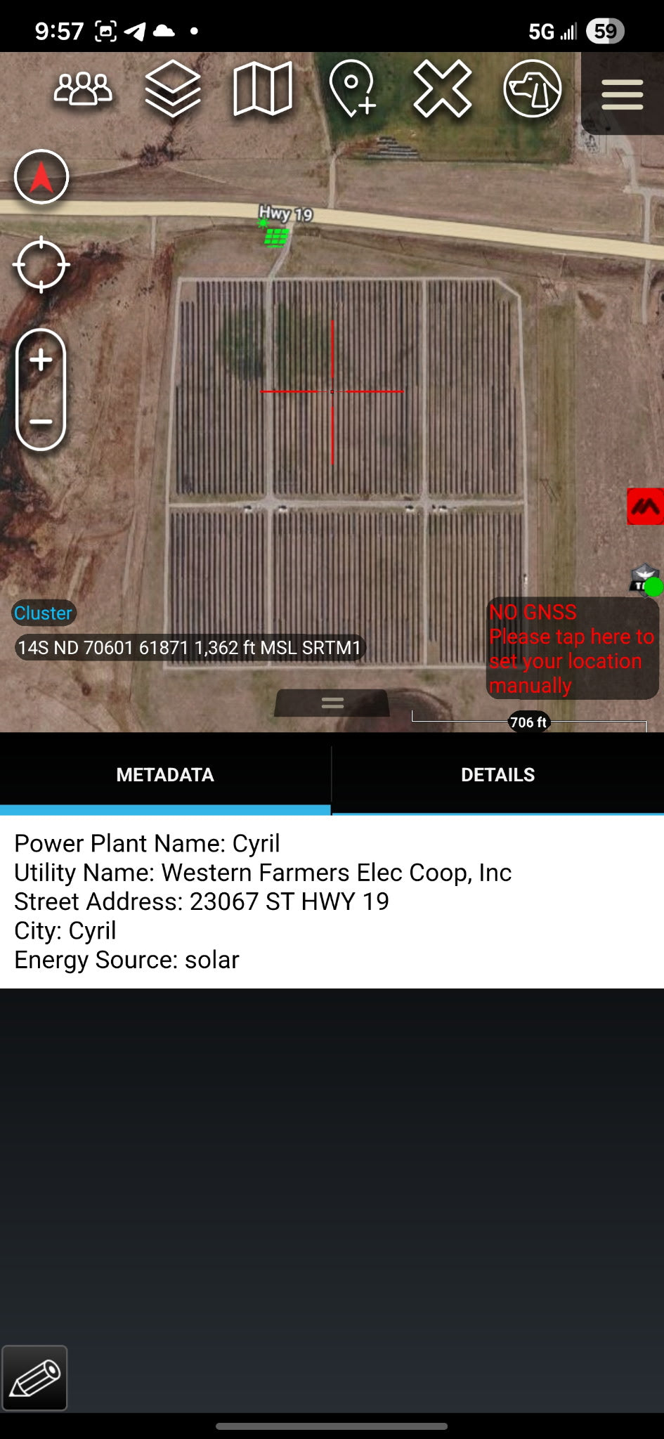 ATAK Critical Power Infrastructure Data Package