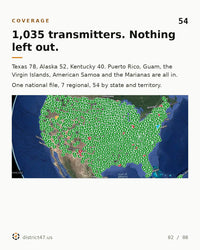 NOAA Weather Radio — 1,035 Transmitters | Free Status-Coded KMZ for ATAK, TAK Aware & Google Earth