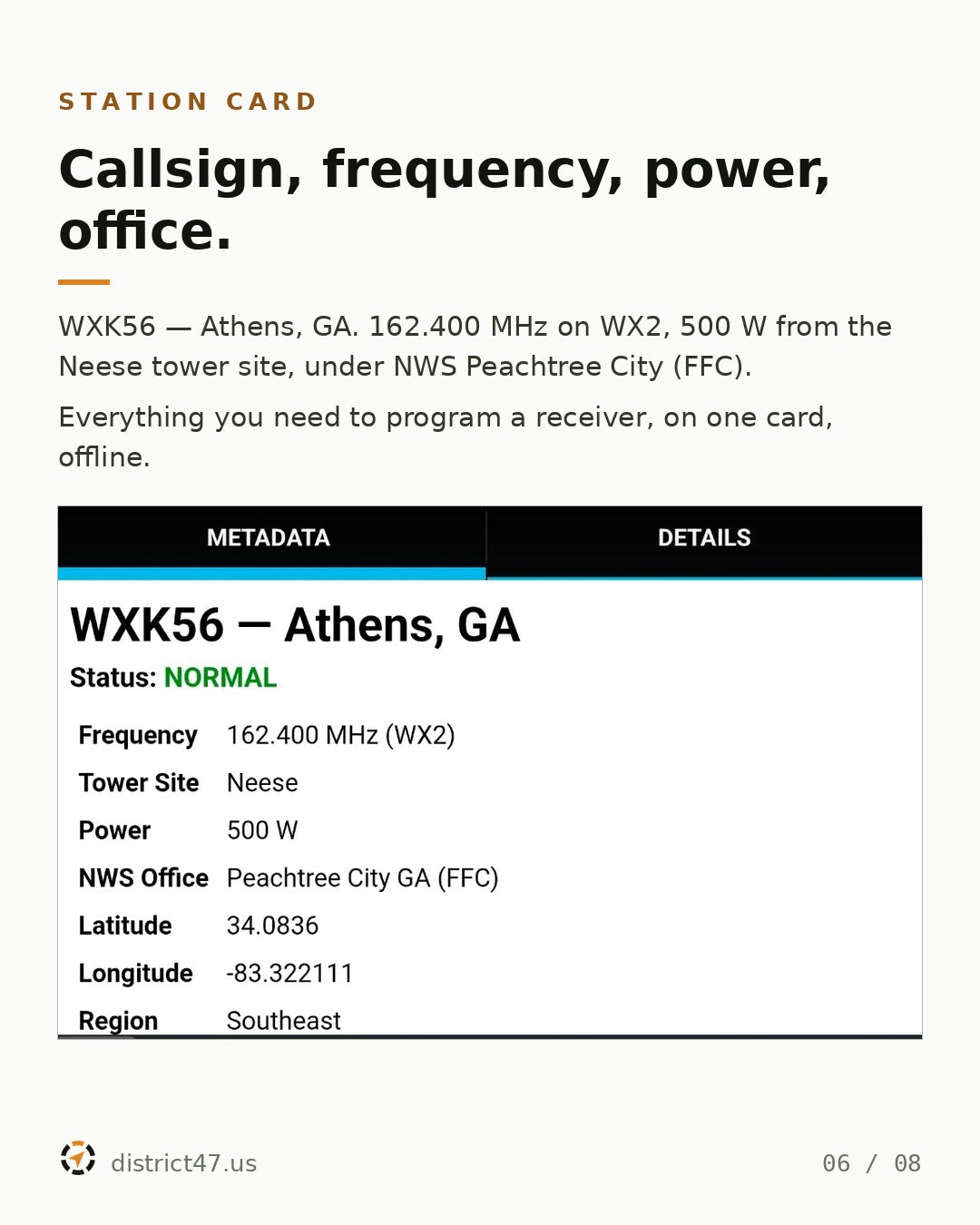 NOAA Weather Radio — 1,035 Transmitters | Free Status-Coded KMZ for ATAK, TAK Aware & Google Earth