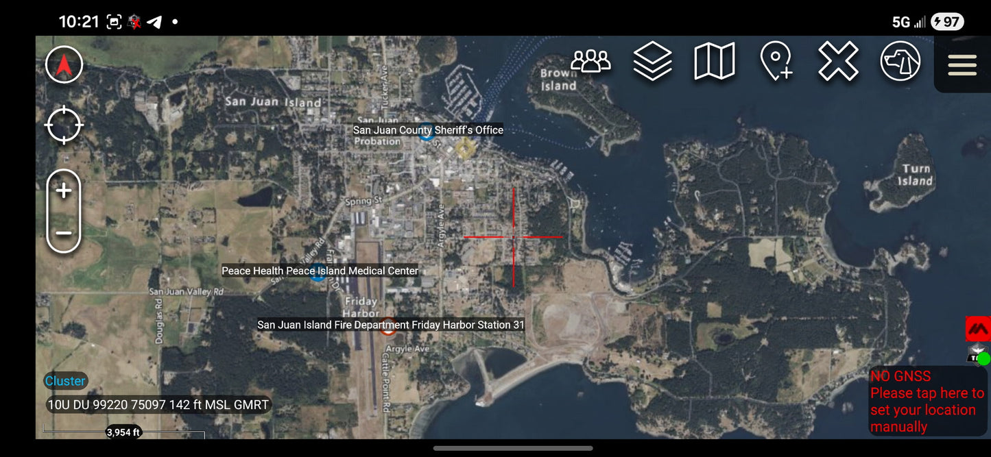 ATAK/TAK Aware (iPhone) Hospitals, Fire Station and Police Stations