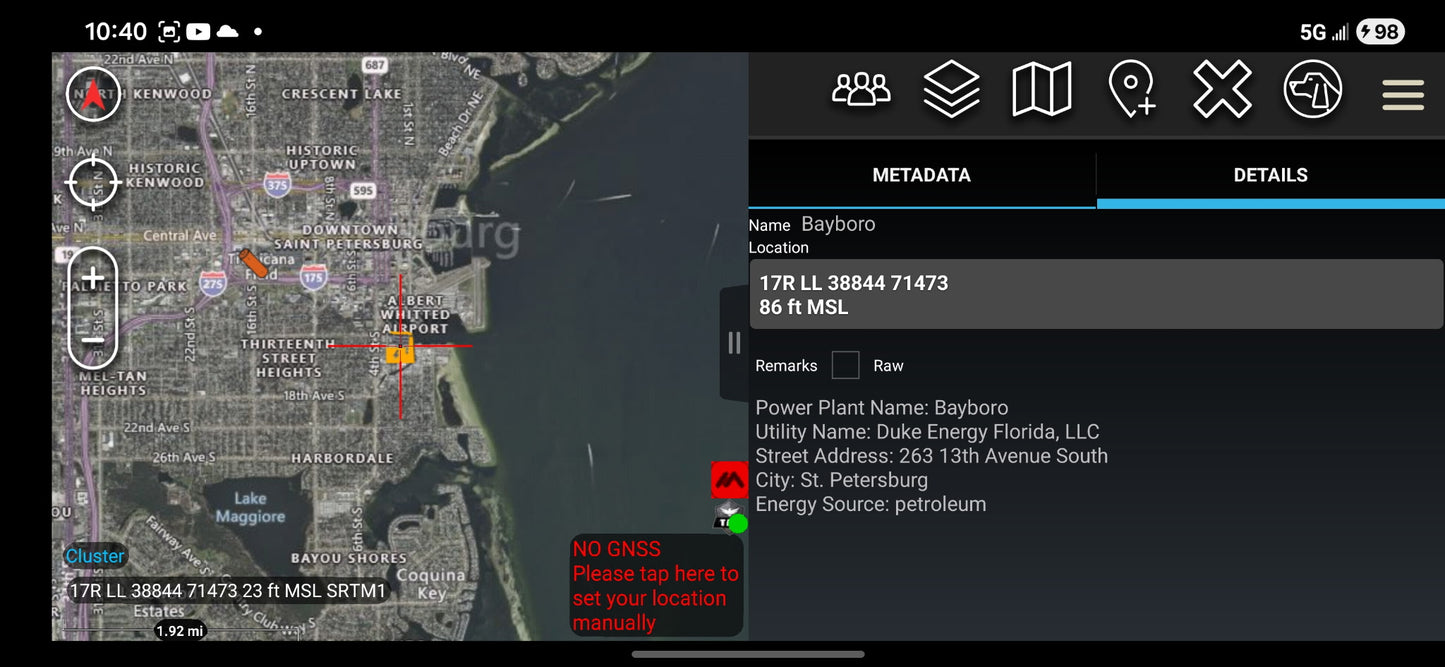 ATAK Critical Power Infrastructure Data Package