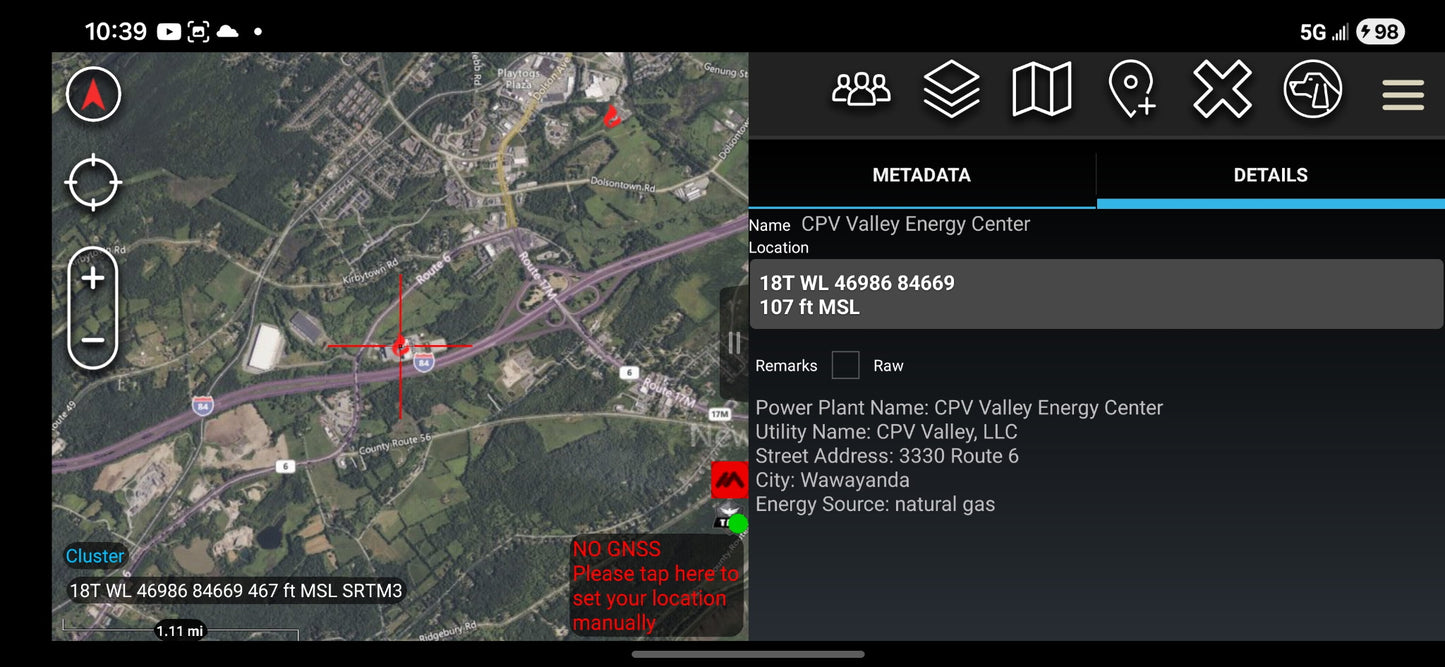 ATAK Critical Power Infrastructure Data Package