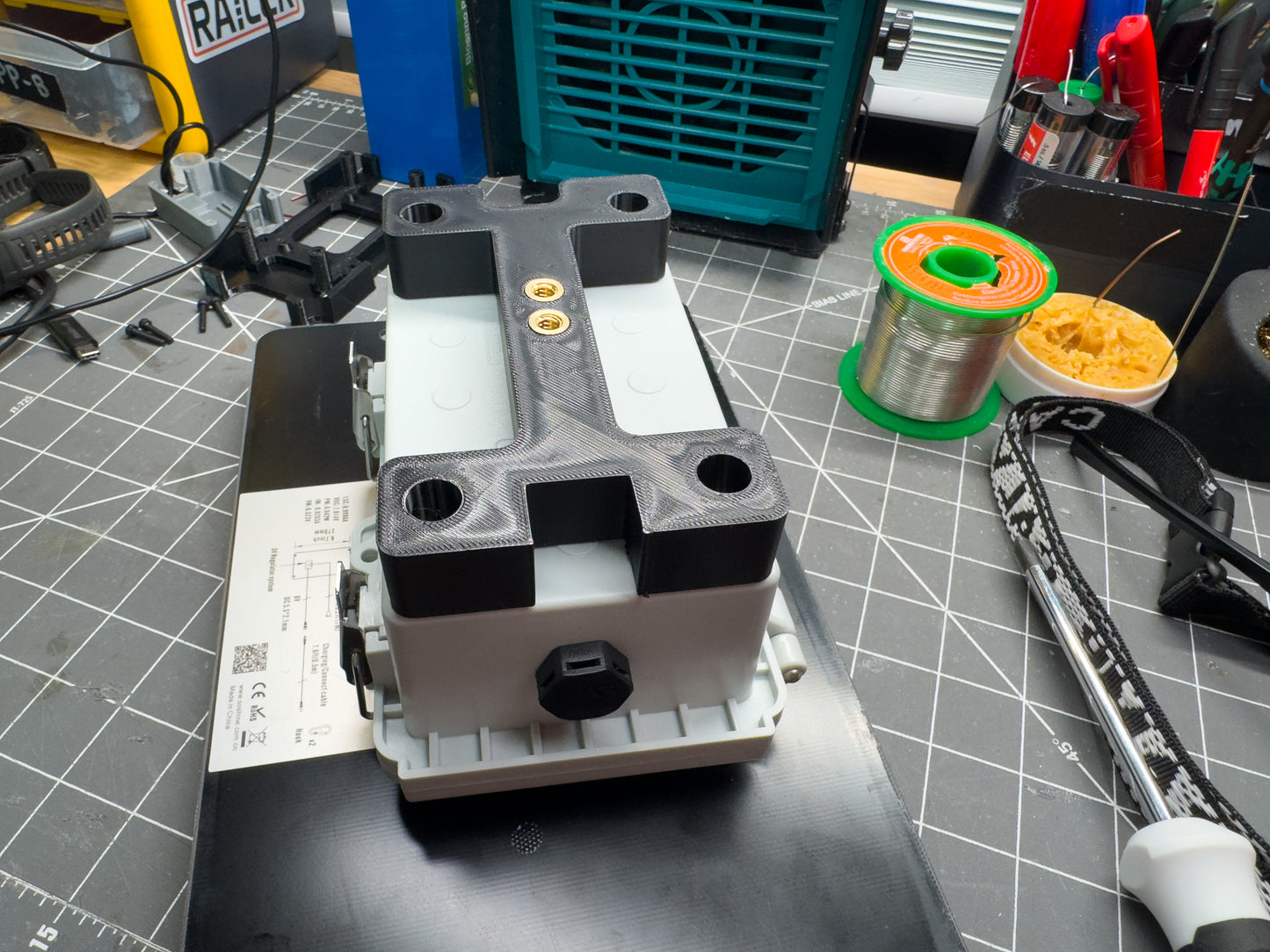 1/4"- 20 Tap Mount for Meshtastic Nodes