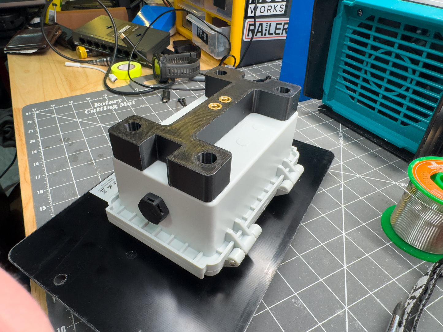 1/4"- 20 Tap Mount for Meshtastic Nodes