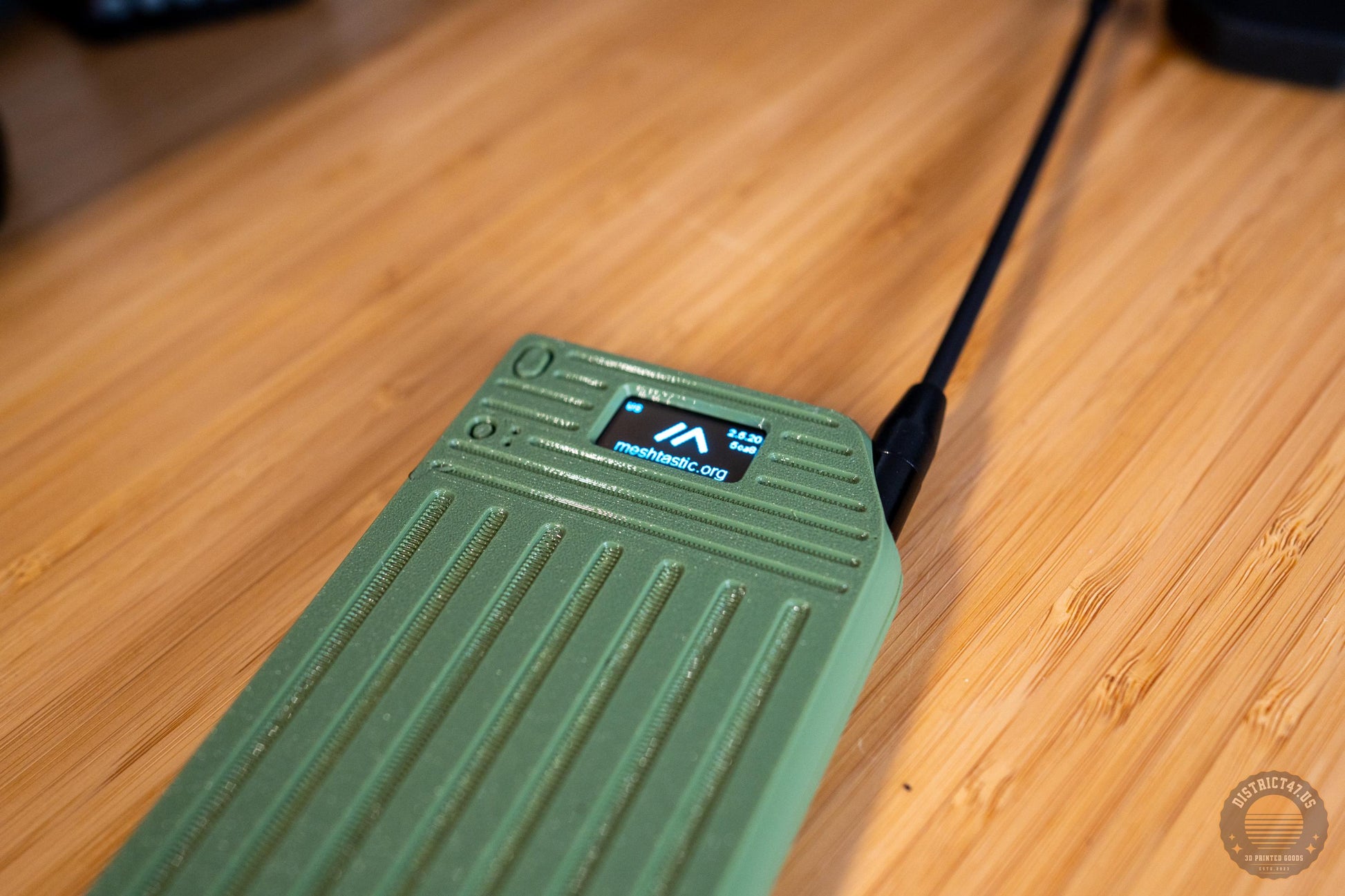 Meshtastic Portable Node with 10,000mah battery and upgraded antenna