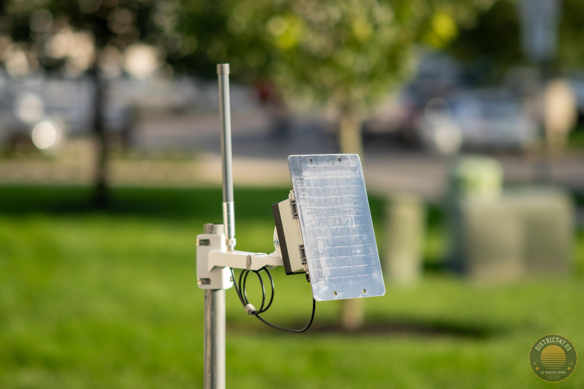 Outdoor Solar Meshtastic Off-Grid node with 6000mah built-in Battery