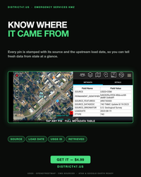 ATAK/TAK Aware (iPhone) Hospitals, Fire Stations and Police Stations